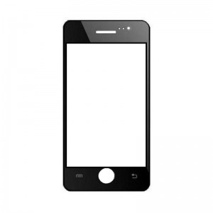 Replacement Front Glass For Micromini M5 Black By - Maxbhi.com