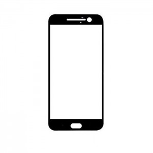 Replacement Front Glass For Htc 10 Red By - Maxbhi Com