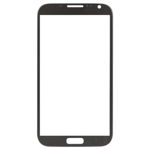 Replacement Front Glass For Samsung Galaxy Note Ii I317 Brown By - Maxbhi Com