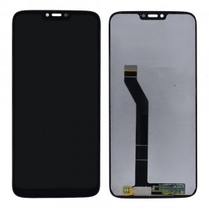 LCD with Touch Screen for Motorola Moto G7 Power Black