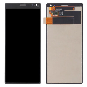 Display for Sony Xperia 10 White (Combo Folder) by Maxbhi.com