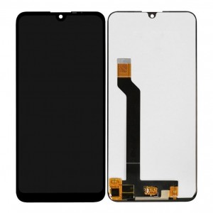 LCD with Touch Screen for Wiko View 3 Black