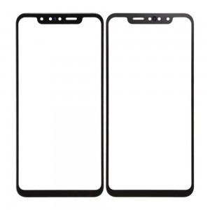 Replacement Front Glass For Lg G8s Thinq Black By - Maxbhi Com