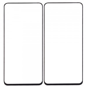 Replacement Front Glass For Oppo Reno 2 Black By - Maxbhi Com