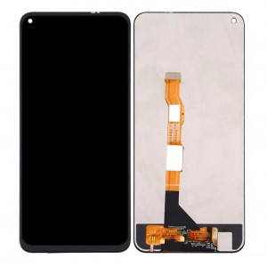 Lcd With Touch Screen For Vivo Y50 Black By - Maxbhi Com