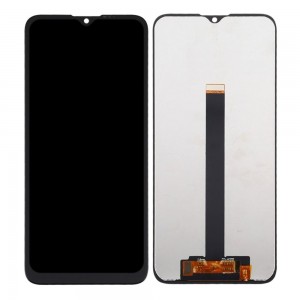 LCD with Touch Screen for Motorola One Fusion Black