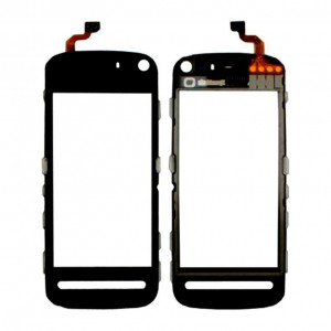 Touch Screen Digitizer For Nokia 5228 Black By - Maxbhi Com