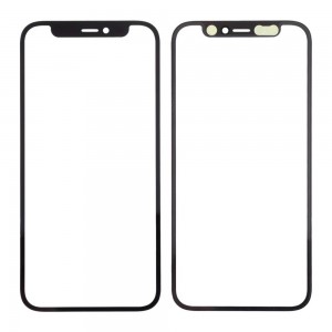 Replacement Front Glass For Apple Iphone 12 Mini Black By - Maxbhi Com