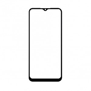 Replacement Front Glass For Realme C15 Qualcomm Edition Black By - Maxbhi Com