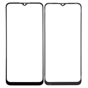 Replacement Front Glass For Samsung Galaxy M02s Black By - Maxbhi Com