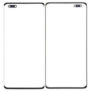 Replacement Front Glass For Huawei Mate 40 Pro Plus Black By - Maxbhi Com