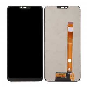 Lcd With Touch Screen For Oppo A12e Black By - Maxbhi Com