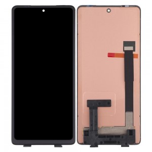 Lcd With Touch Screen For Motorola Edge 20 Pro Black By - Maxbhi Com
