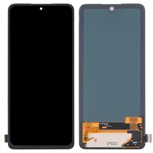 Display For Xiaomi Redmi Note 10 Pro 5g Black Combo Folder Price By - Maxbhi Com