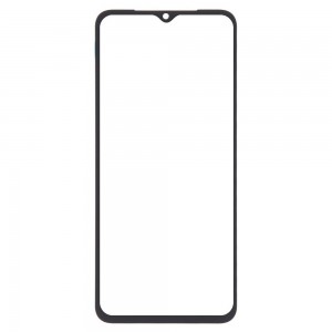 Replacement Front Glass For Realme Q5i Black By - Maxbhi Com