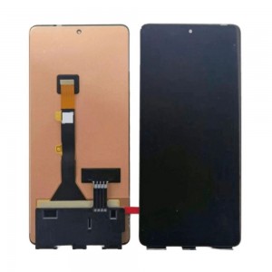 Lcd With Touch Screen For Tecno Camon 20 Black By - Maxbhi Com