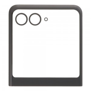 Replacement Front Glass For Motorola Razr 40 Ultra Black By - Maxbhi Com