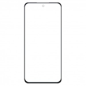 Replacement Front Glass For Honor 70 Pro Plus 5g Black By - Maxbhi Com