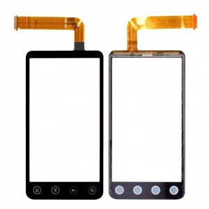 Touch Screen Digitizer For Htc Evo 3d G17 Black By - Maxbhi Com