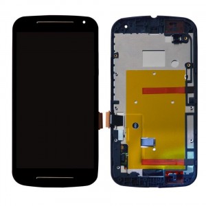 Lcd With Touch Screen For Motorola Moto G Plus 1 Black By - Maxbhi Com