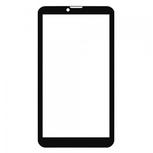 Replacement Front Glass For Domo Slate S3 Black By - Maxbhi Com