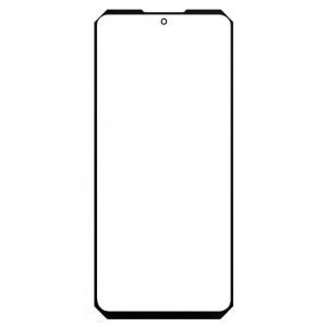 Replacement Front Glass For Oukitel Wp30 Pro Black By - Maxbhi Com