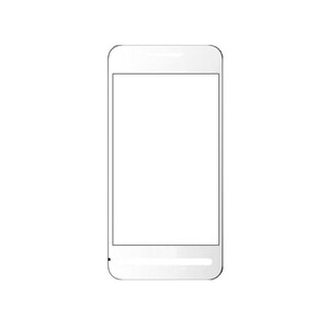 Touch Screen Digitizer For Spice S7000 White By - Maxbhi Com
