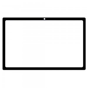 Replacement Front Glass For Blackview Tab 11 Wifi Black By - Maxbhi Com