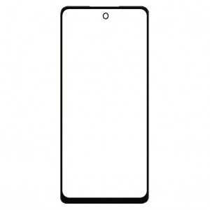 Replacement Front Glass For Tecno Spark 20 Black By - Maxbhi Com