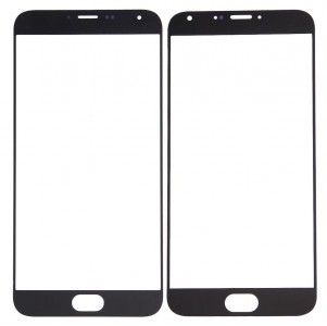 Replacement Front Glass For Meizu Pro 5 64gb Black Silver By - Maxbhi Com
