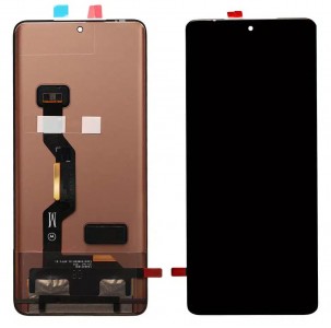 Lcd With Touch Screen For Motorola Edge 50 Black By - Maxbhi Com