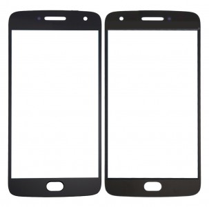 Replacement Front Glass For Moto G5 Plus 32gb Black By - Maxbhi Com