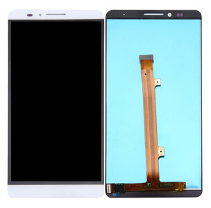 Lcd With Touch Screen For Huawei Ascend Mate7 Monarch White By - Maxbhi Com