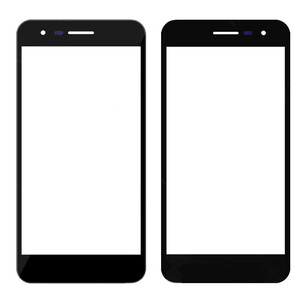Replacement Front Glass For Lg Zone 4 Black By - Maxbhi Com