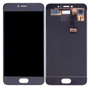 Lcd With Touch Screen For Meizu Pro 6 Grey By - Maxbhi Com
