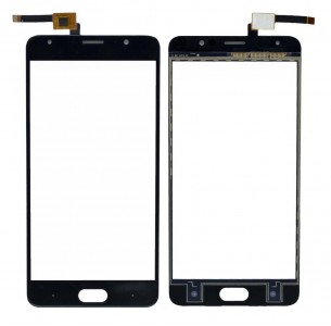 Touch Screen Digitizer For Micromax Evok Dual Note 3gb Ram Black By - Maxbhi Com