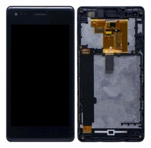 Lcd With Touch Screen For Sony Xperia M C1905 Black By - Maxbhi Com