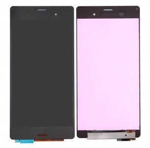 Lcd With Touch Screen For Sony Xperia Z3 Black By - Maxbhi Com