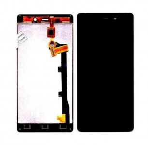 Lcd With Touch Screen For Gionee Elife E6 Black By - Maxbhi Com