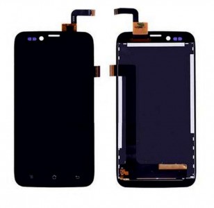 Lcd With Touch Screen For Karbonn S5 Titanium Black By - Maxbhi Com
