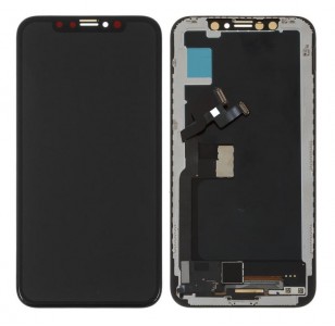 Lcd With Touch Screen For Apple Iphone X 256gb Black By - Maxbhi Com