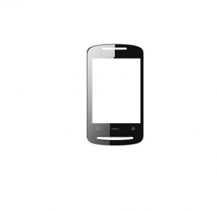 Replacement Front Glass For Mts 916 Black By - Maxbhi.com