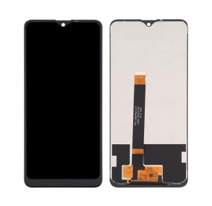 Lcd With Touch Screen For Lg K50s Black By - Maxbhi Com