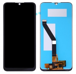 Lcd With Touch Screen For Honor 8a Prime Black By - Maxbhi Com