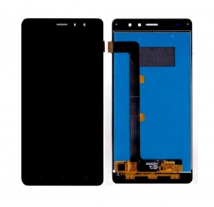 Lcd With Touch Screen For Lava X50 Plus Blue By - Maxbhi Com