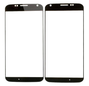 Replacement Front Glass For Motorola Moto X Xt1052 Black By - Maxbhi Com