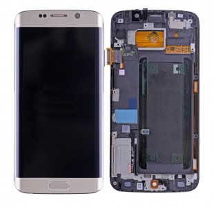 Lcd With Touch Screen For Samsung Galaxy S6 Edge Gold By - Maxbhi Com