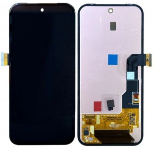 Lcd With Touch Screen For Google Pixel 8a Black By - Maxbhi Com