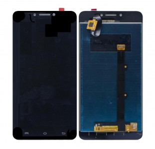 Display for Micromax Bharat 5 Plus Black (Combo Folder) by Maxbhi.com