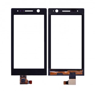Touch Screen Digitizer For Sony Ericsson St25i Kumquat Black By - Maxbhi Com